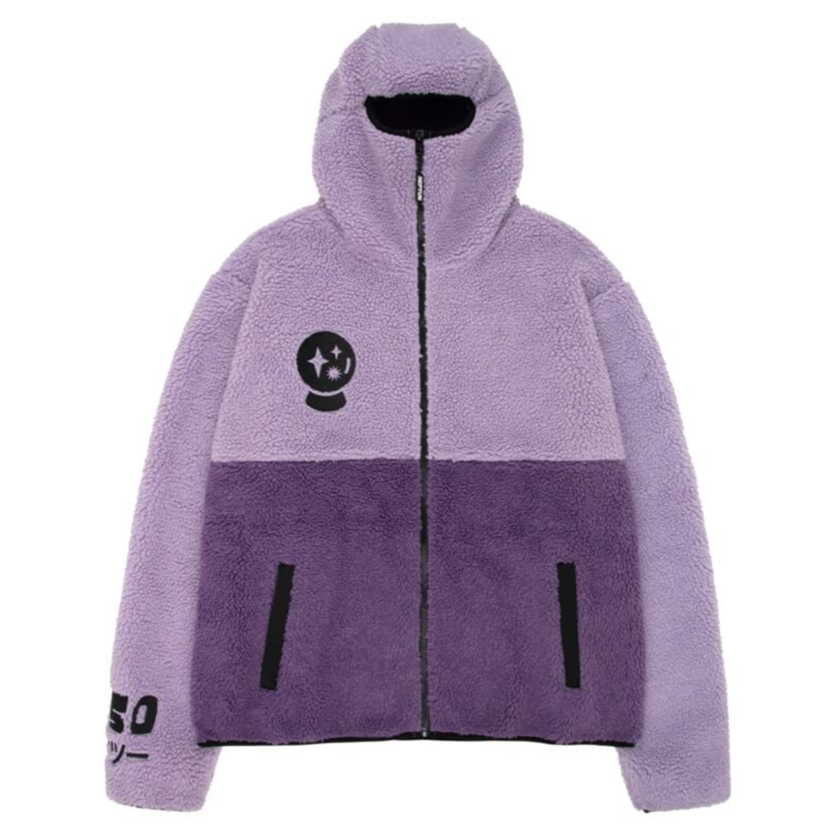 Pokémon Mewtwo Warmth for Fall and Winter Zipper Jacket Image - 2