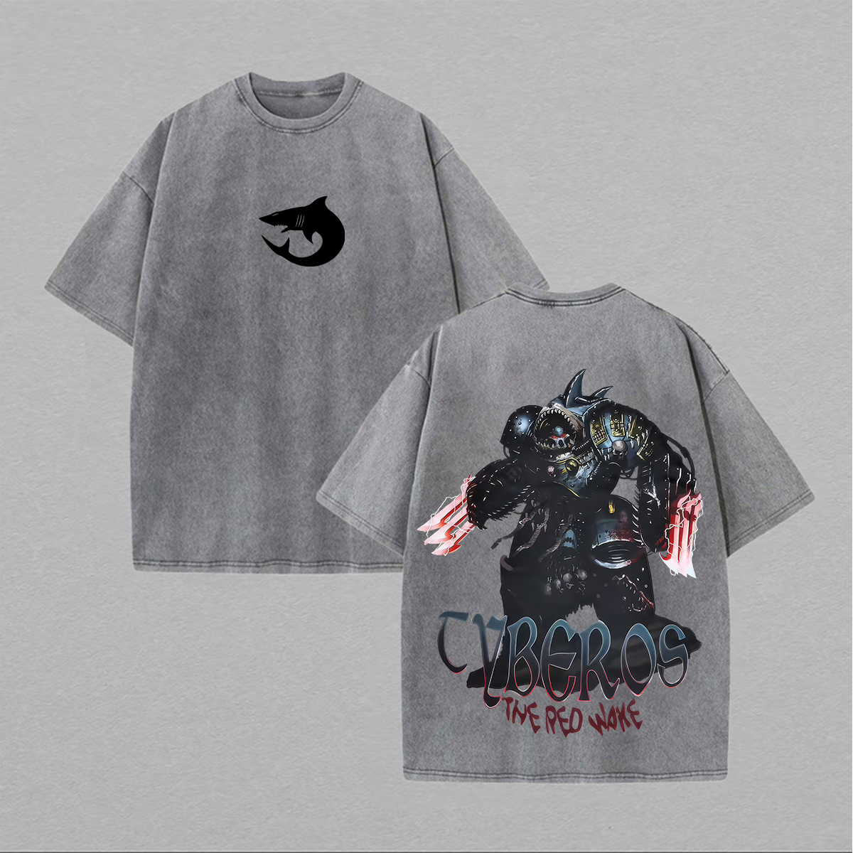 40k Tyberos Printed Unisex Washed T-Shirt