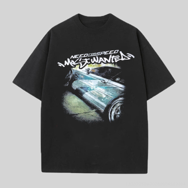 Need for Speed: Most Wanted Printed Oversized Unisex T-shirts Image - 1