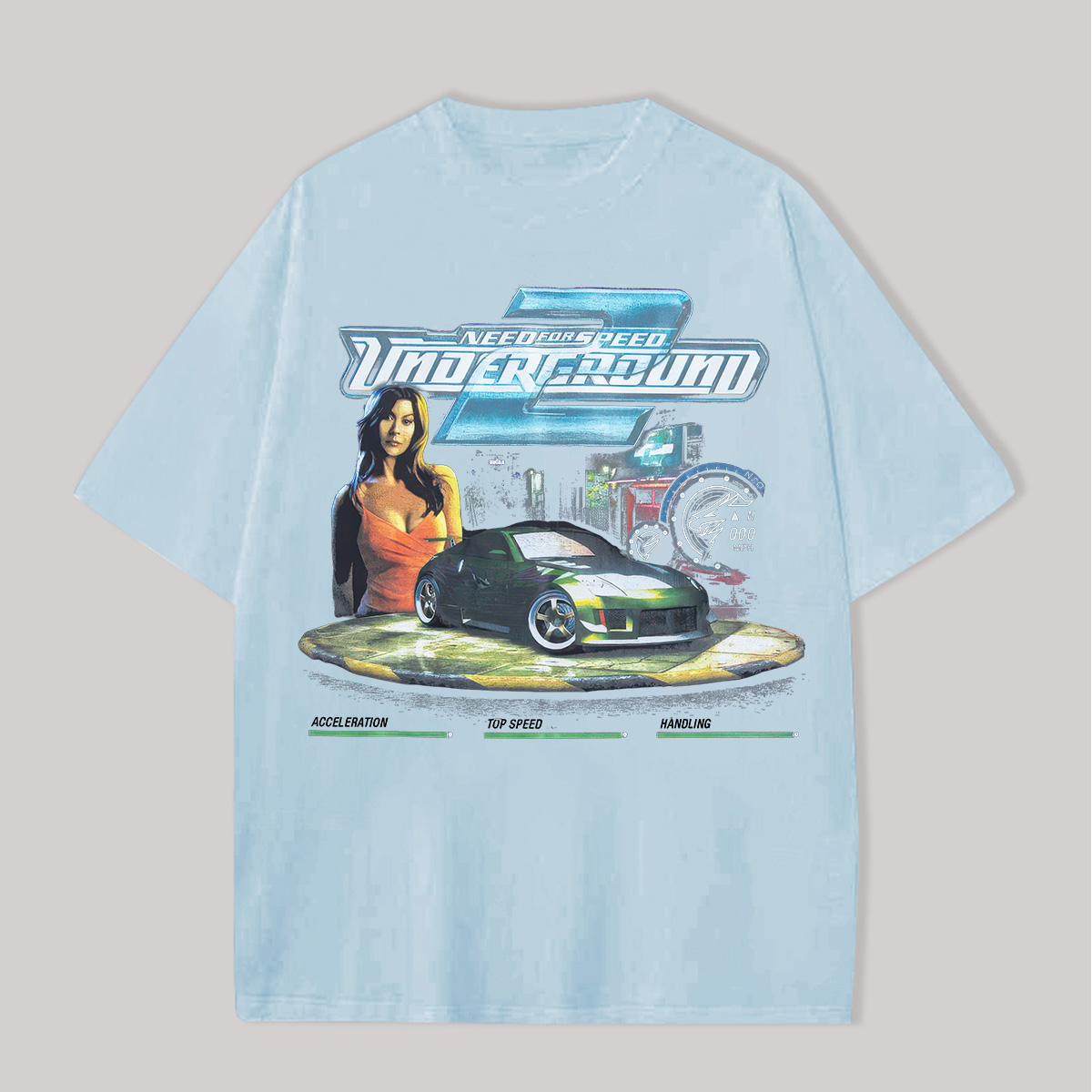 Need for Speed: Underground 2 Printed Oversized Unisex T-shirts Image - 2