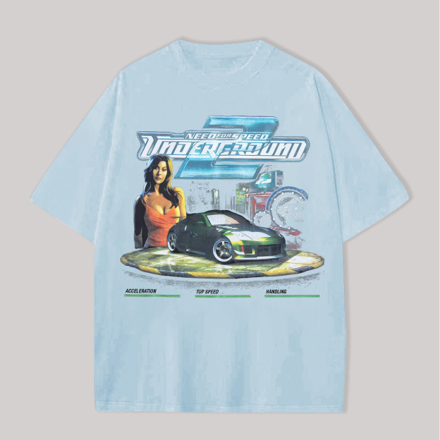 Need for Speed: Underground 2 Printed Oversized Unisex T-shirts Image - 2