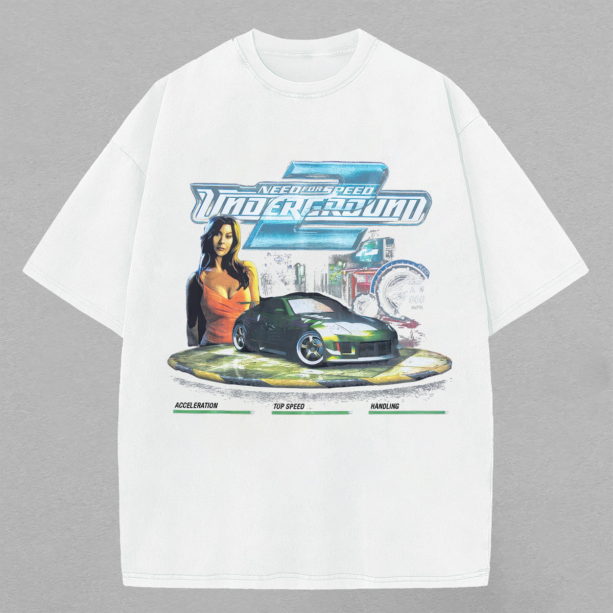 Need for Speed: Underground 2 Printed Oversized Unisex T-shirts Image - 4