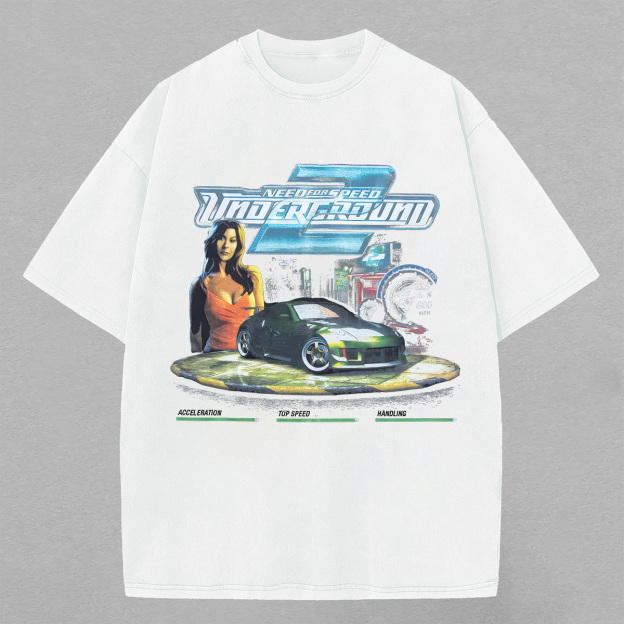 Need for Speed: Underground 2 Printed Oversized Unisex T-shirts Image - 4