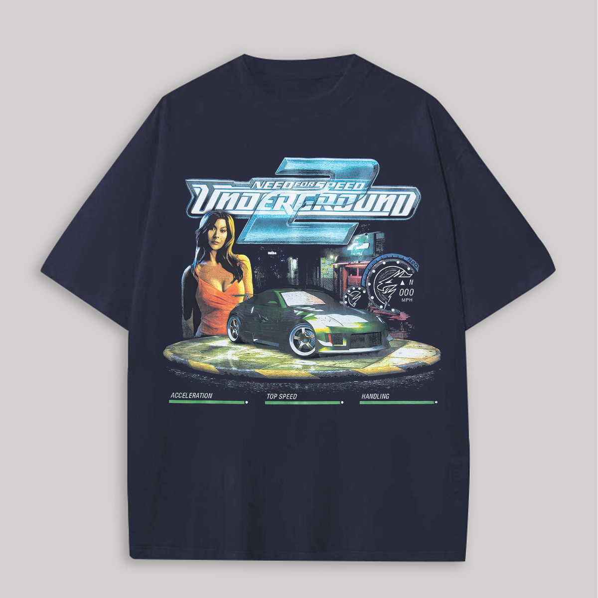 Need for Speed: Underground 2 Printed Oversized Unisex T-shirts Image - 6