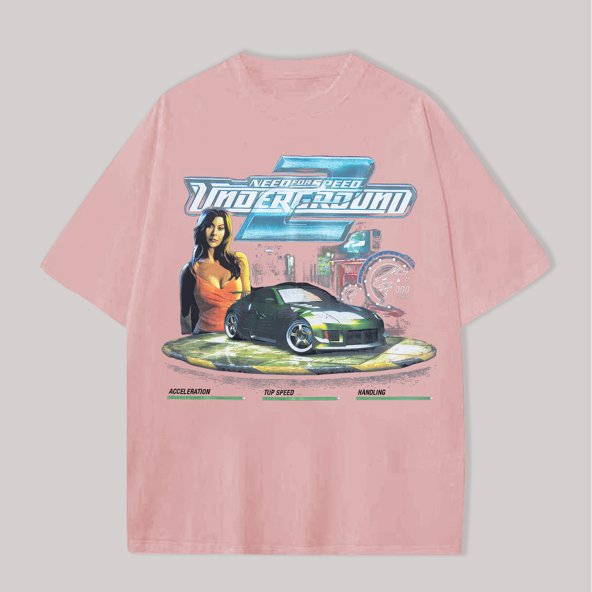 Need for Speed: Underground 2 Printed Oversized Unisex T-shirts Image - 7