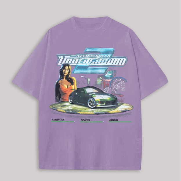 Need for Speed: Underground 2 Printed Oversized Unisex T-shirts Image - 10