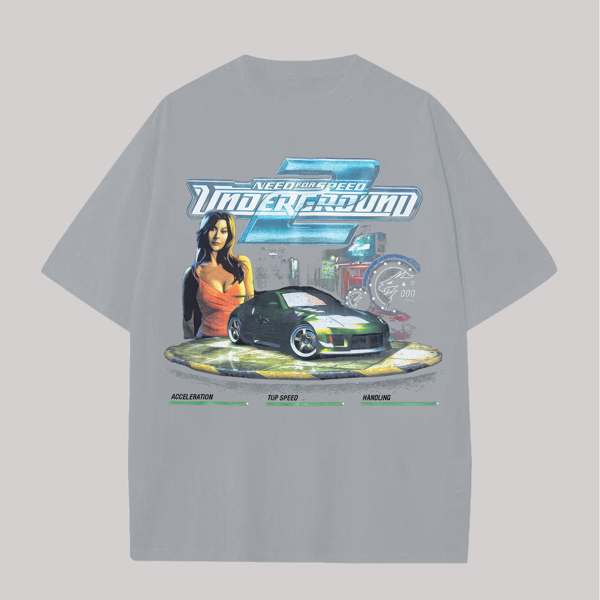 Need for Speed: Underground 2 Printed Oversized Unisex T-shirts Image - 8