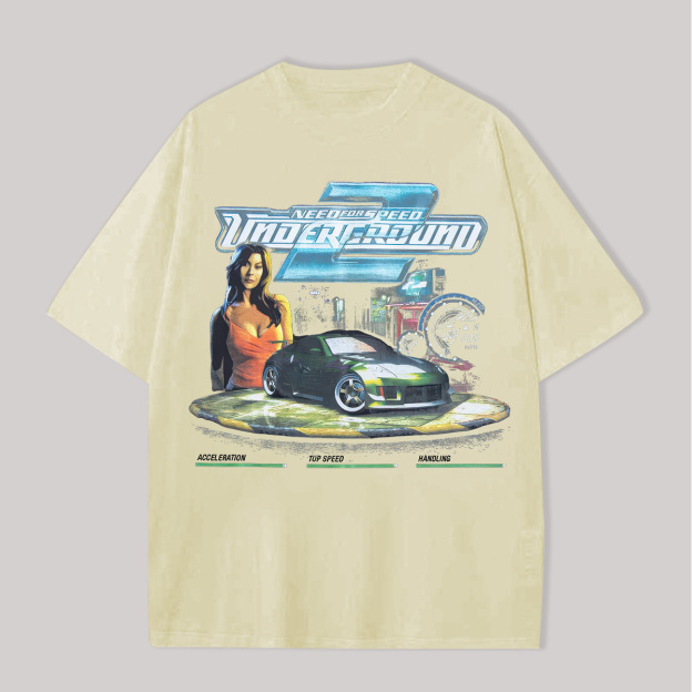 Need for Speed: Underground 2 Printed Oversized Unisex T-shirts Image - 9