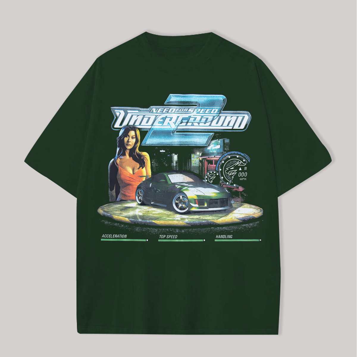 Need for Speed: Underground 2 Printed Oversized Unisex T-shirts Image - 11