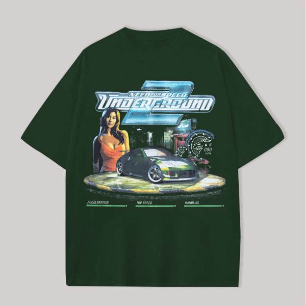 Need for Speed: Underground 2 Printed Oversized Unisex T-shirts Image - 11