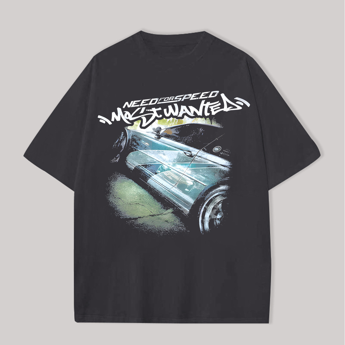 Need for Speed: Most Wanted Printed Oversized Unisex T-shirts Image - 3