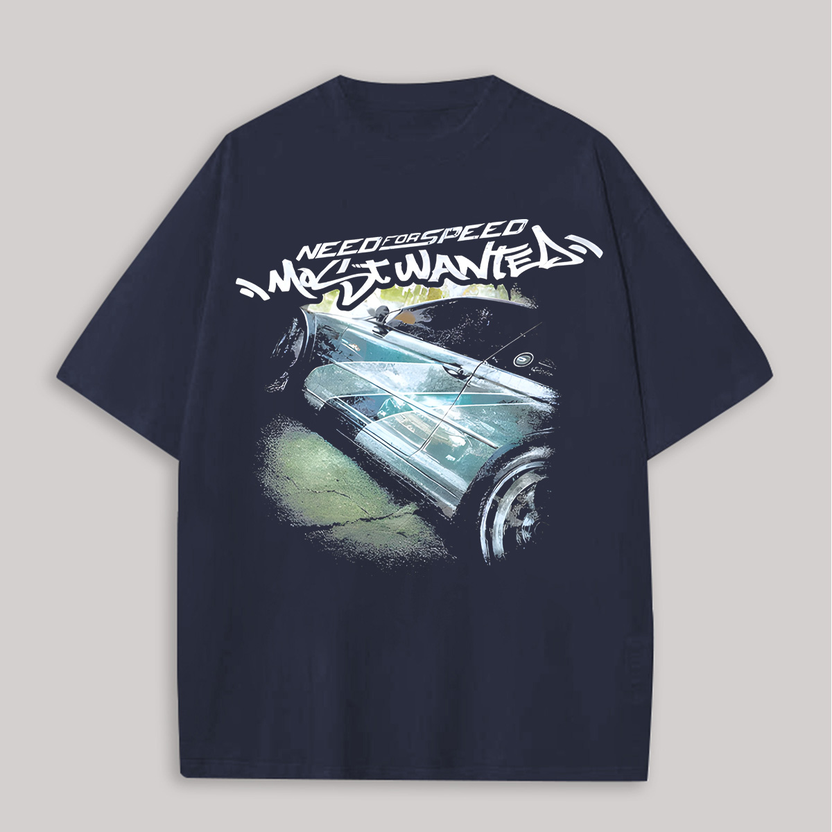 Need for Speed: Most Wanted Printed Oversized Unisex T-shirts Image - 4