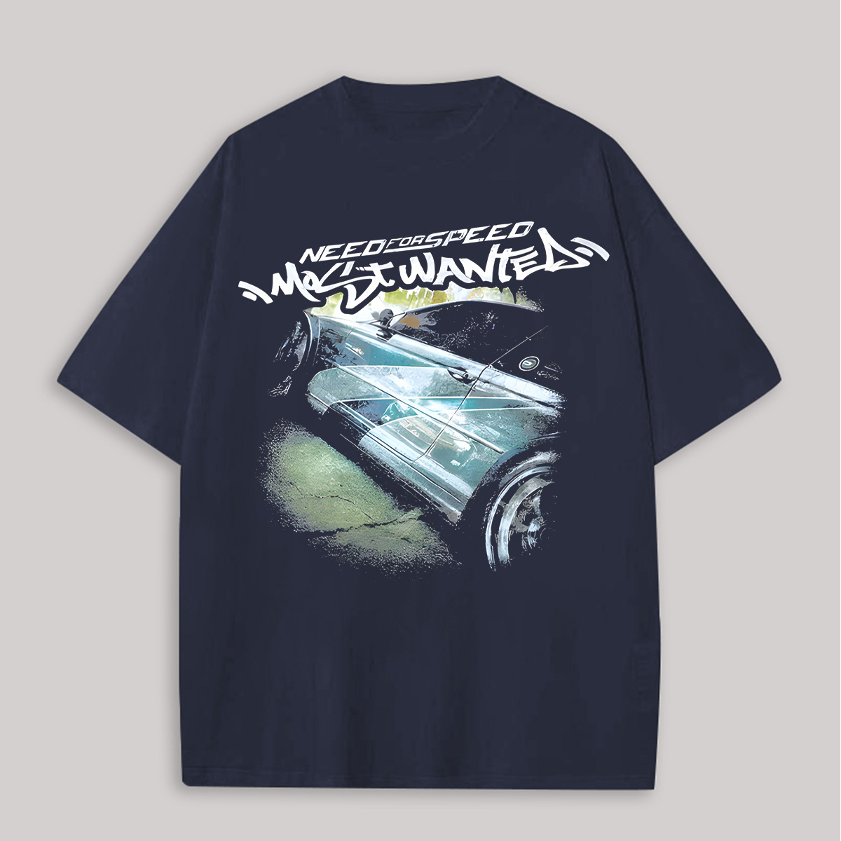 Need for Speed: Most Wanted Printed Oversized Unisex T-shirts Image - 4