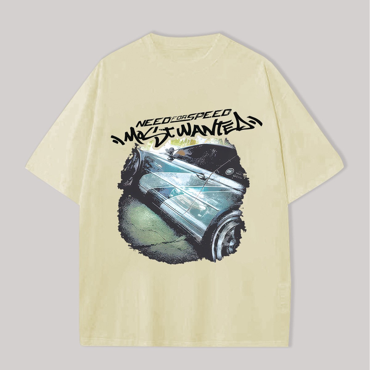 Need for Speed: Most Wanted Printed Oversized Unisex T-shirts Image - 6