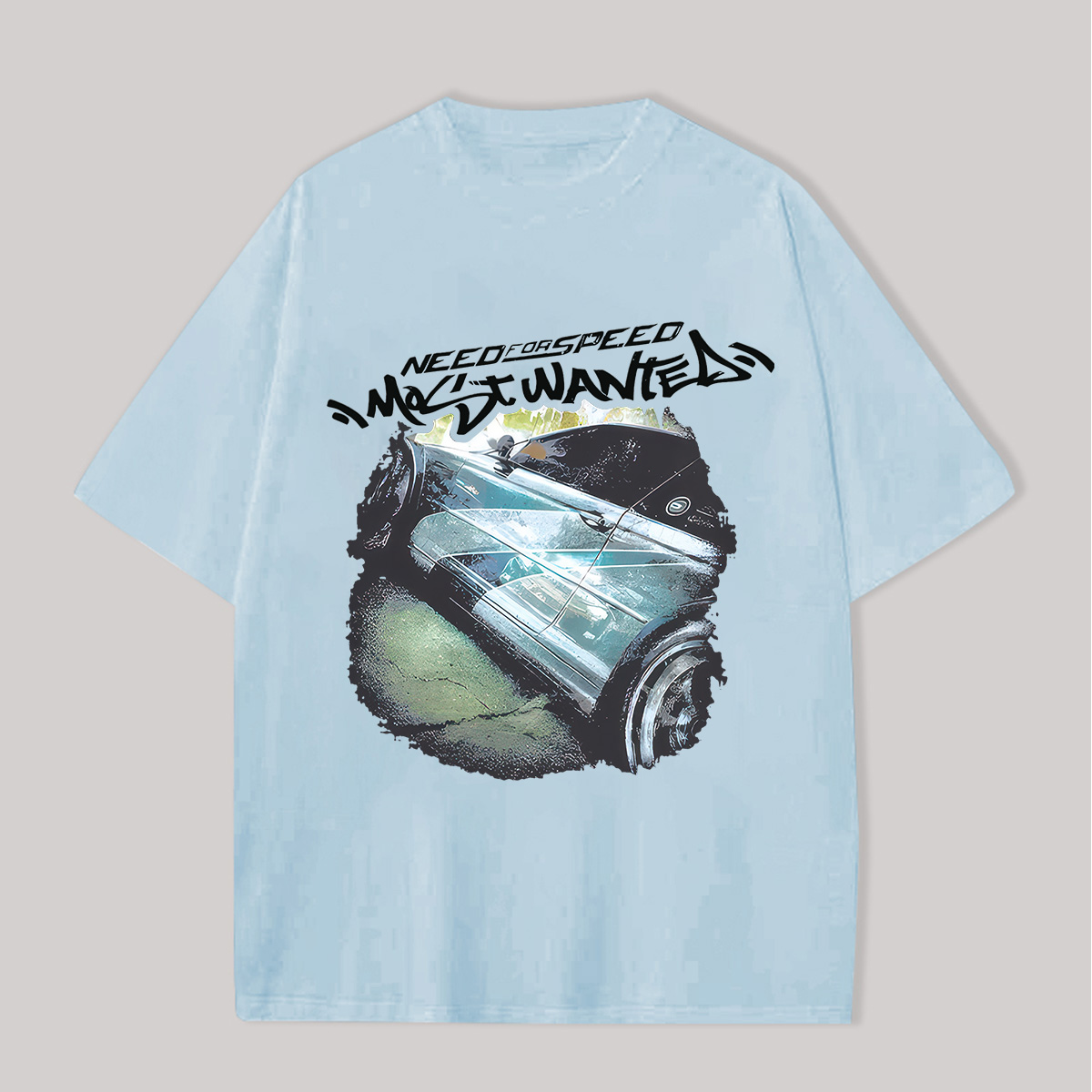 Need for Speed: Most Wanted Printed Oversized Unisex T-shirts Image - 8
