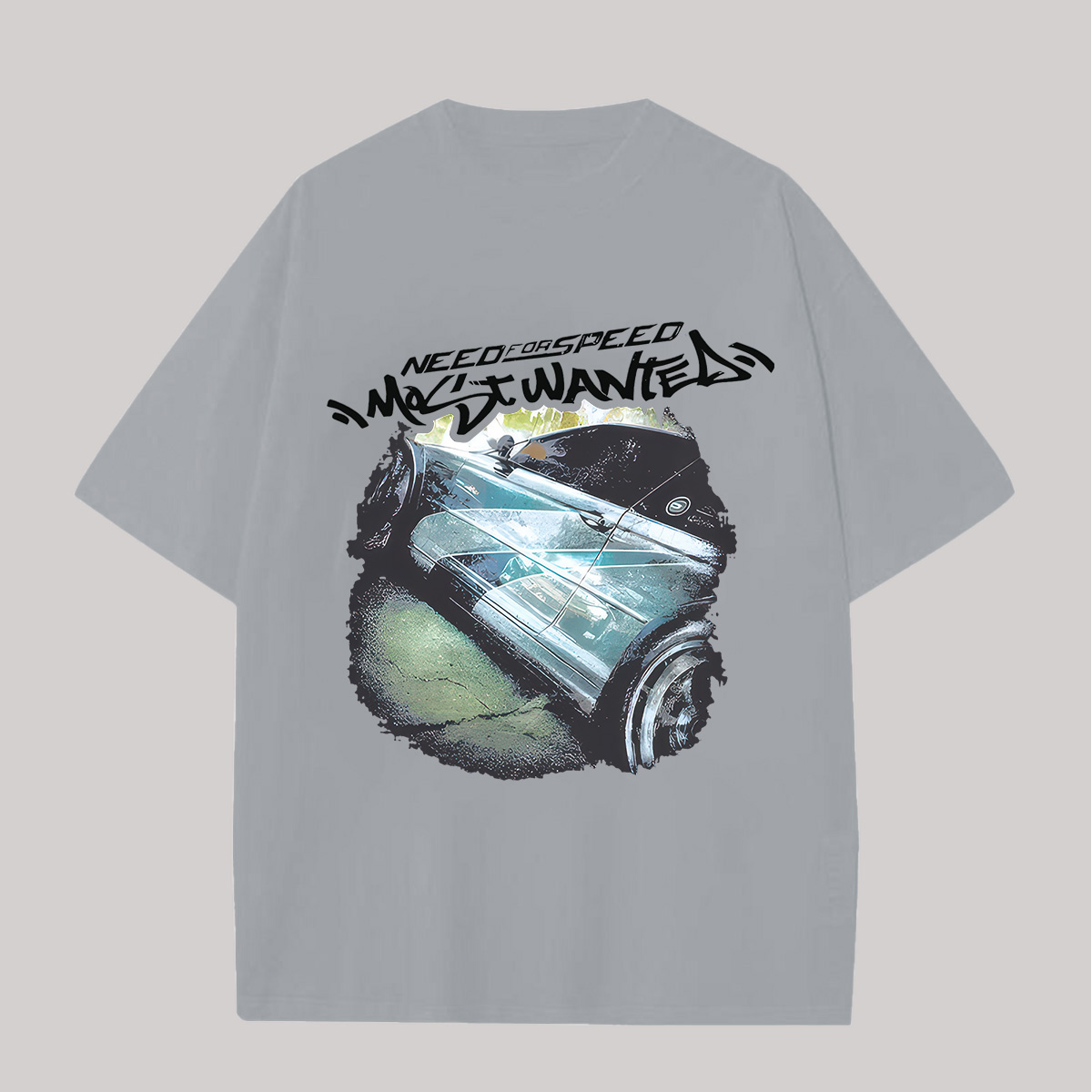 Need for Speed: Most Wanted Printed Oversized Unisex T-shirts Image - 9