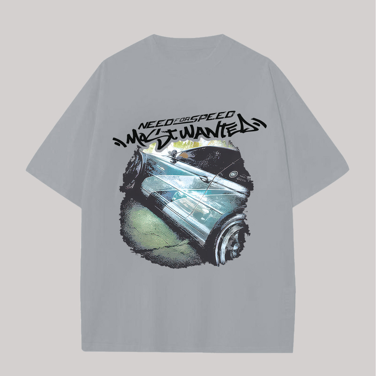 Need for Speed: Most Wanted Printed Oversized Unisex T-shirts Image - 9