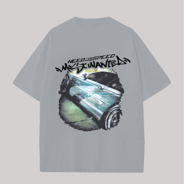 Need for Speed: Most Wanted Printed Oversized Unisex T-shirts Image - 9