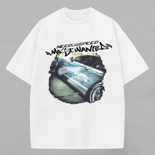 Need for Speed: Most Wanted Printed Oversized Unisex T-shirts Image - 11
