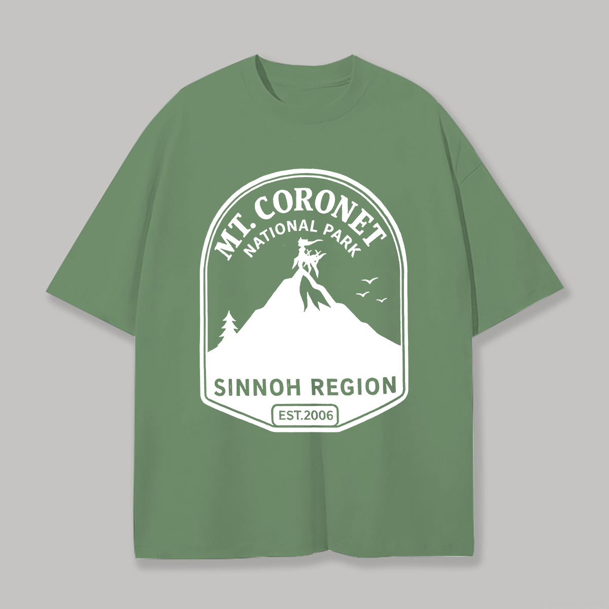 Mt. Coronet National Park Printed Unisex Oversized T-shirt Image - 3