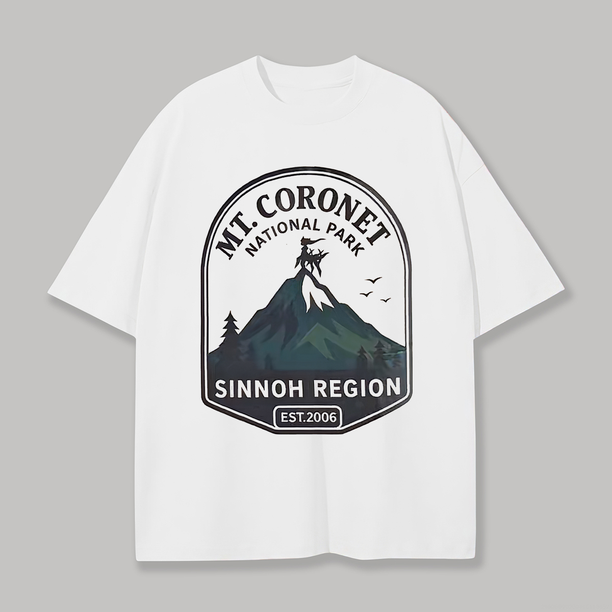 Mt. Coronet National Park Printed Unisex Oversized T-shirt Image - 2