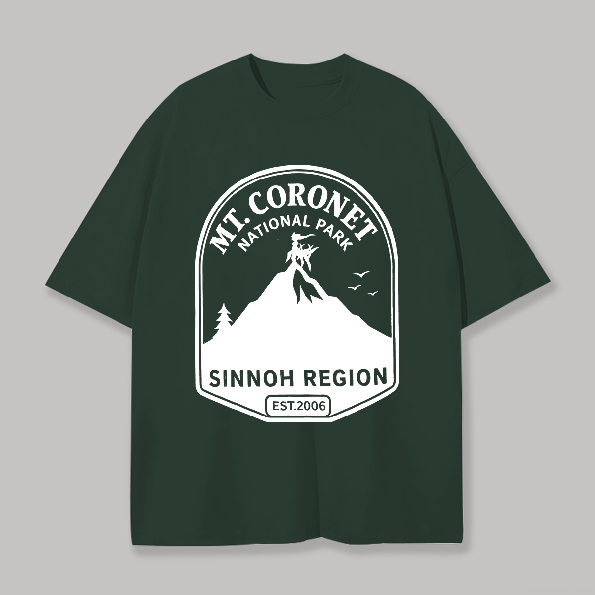 Mt. Coronet National Park Printed Unisex Oversized T-shirt Image - 4