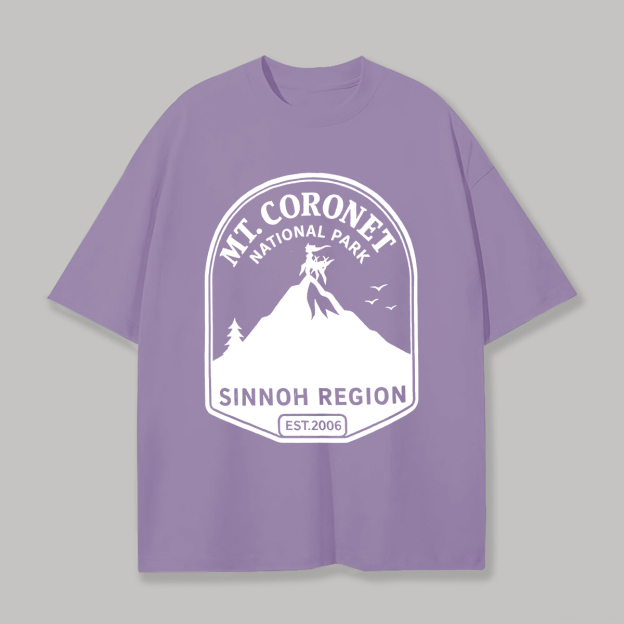 Mt. Coronet National Park Printed Unisex Oversized T-shirt Image - 5