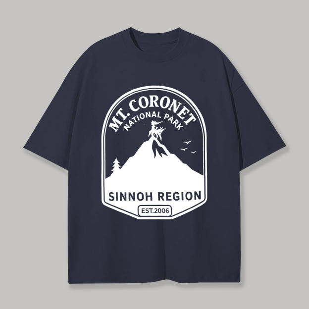 Mt. Coronet National Park Printed Unisex Oversized T-shirt Image - 6