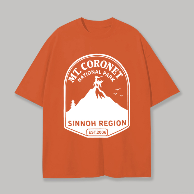 Mt. Coronet National Park Printed Unisex Oversized T-shirt Image - 7