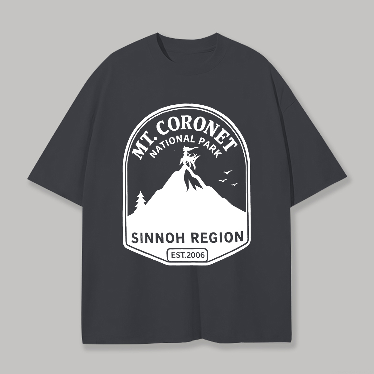 Mt. Coronet National Park Printed Unisex Oversized T-shirt Image - 9