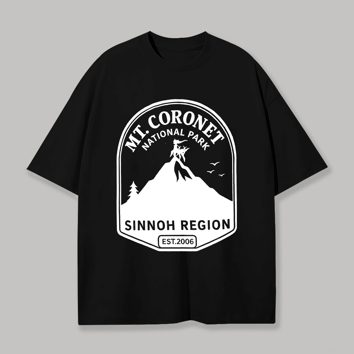 Mt. Coronet National Park Printed Unisex Oversized T-shirt Image - 12