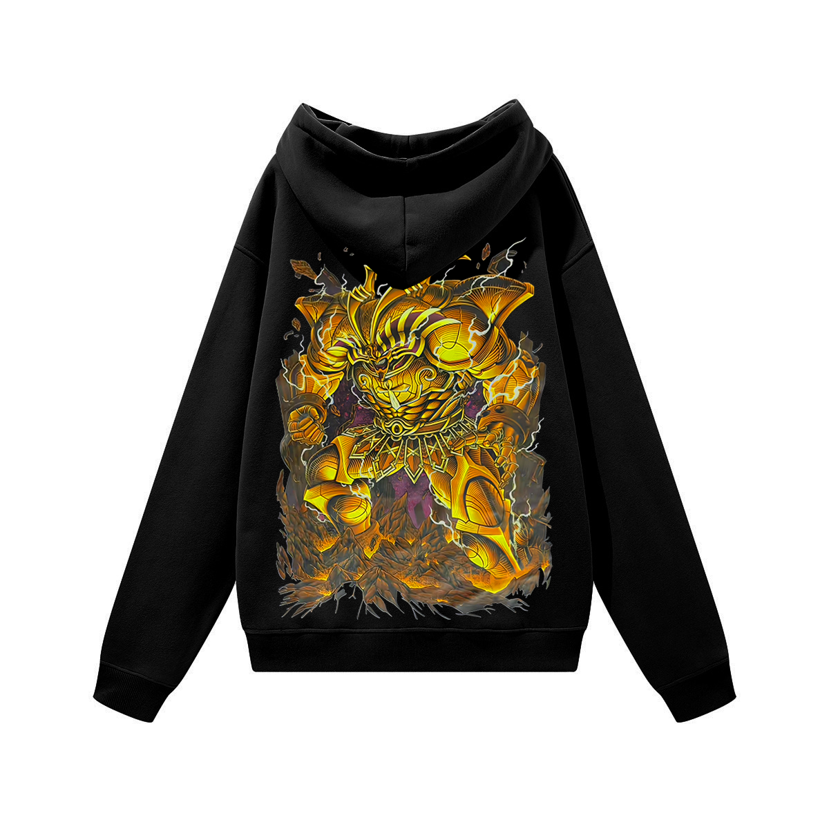 Yu-Gi-Oh Exodia Printed Unisex Heavyweight Hoodie with Drawstring