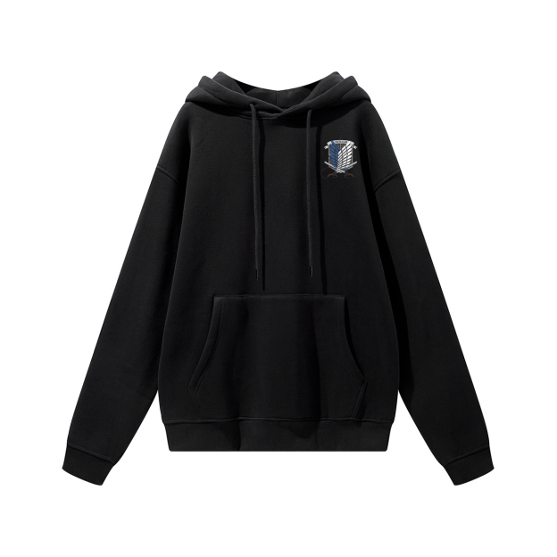 Attack on Titan Scouting Legion Printed Unisex Heavyweight Hoodie with Drawstring