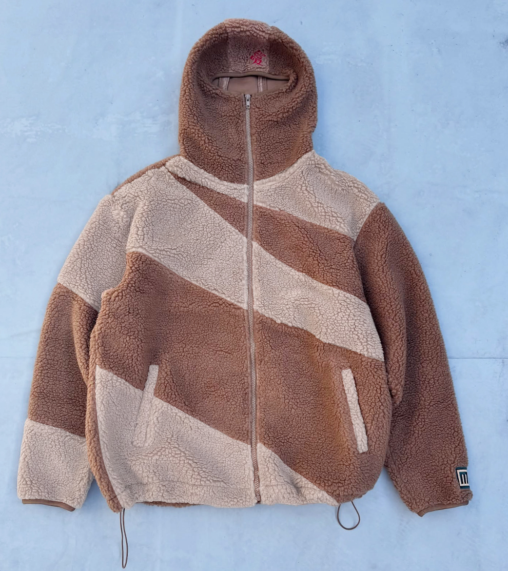 Naruto Gaara Wool Warmth for Fall and Winter Zipper Jacket Image - 2