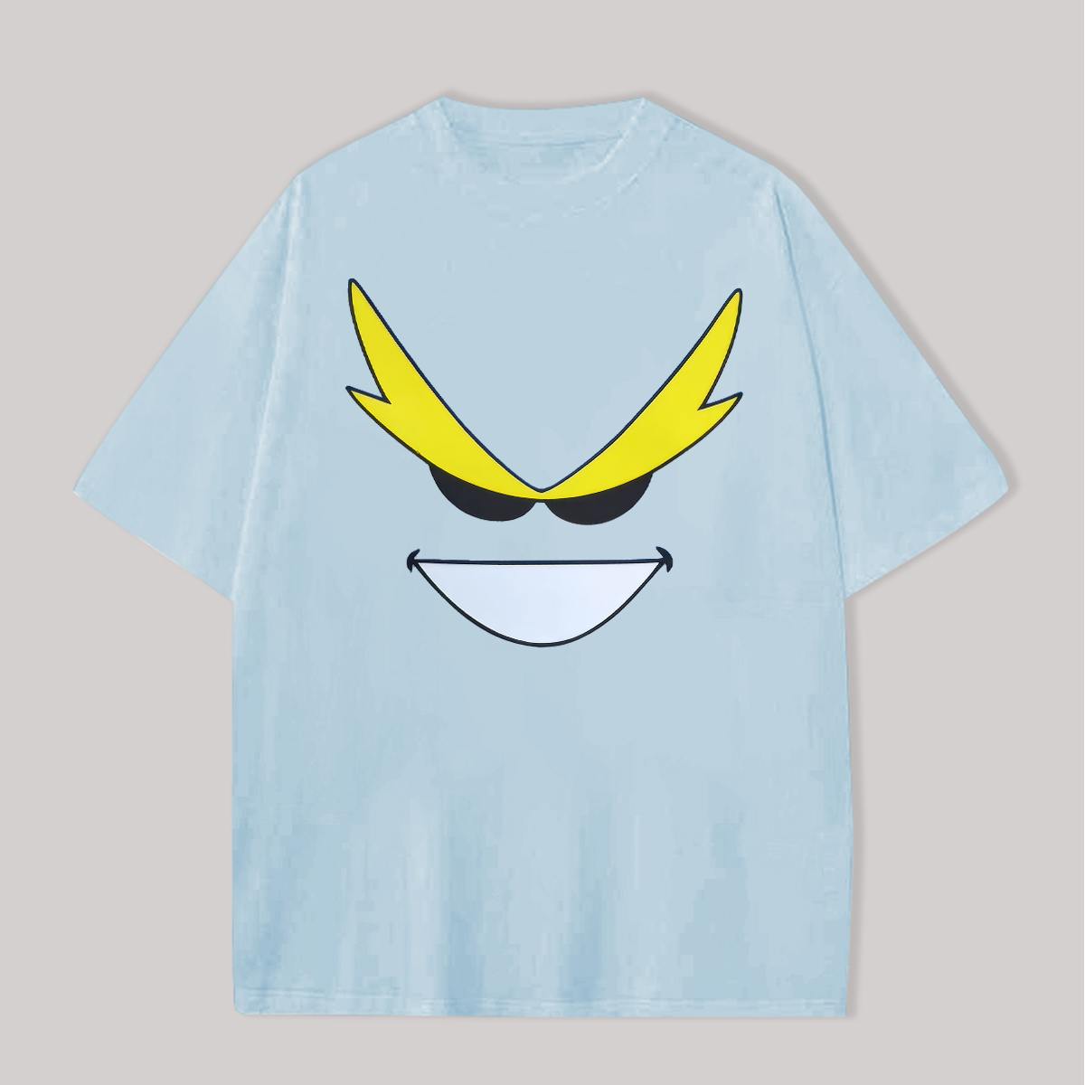 My Hero Academia All Might Printed Oversized Unisex T-shirts Image - 1