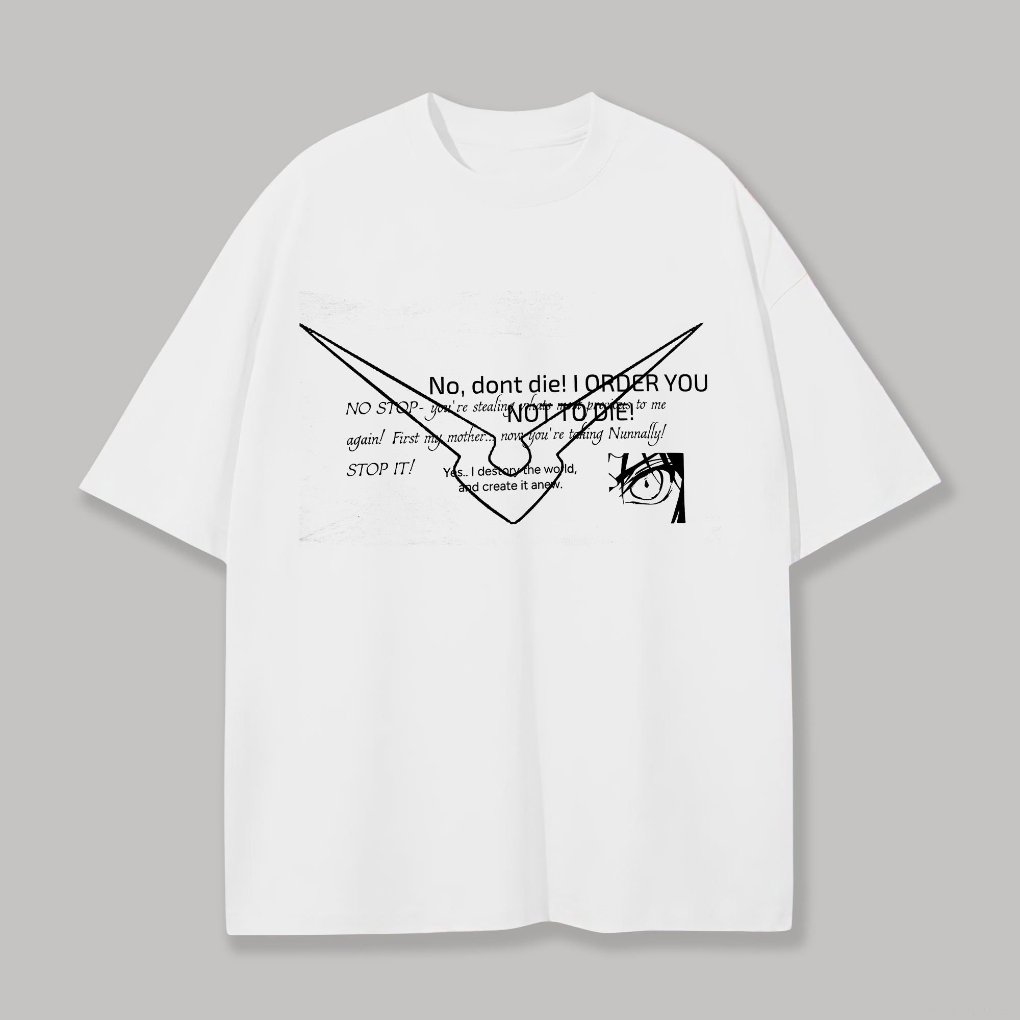 Code Geass: Lelouch of the Rebellion Printed Unisex Oversized T-shirt