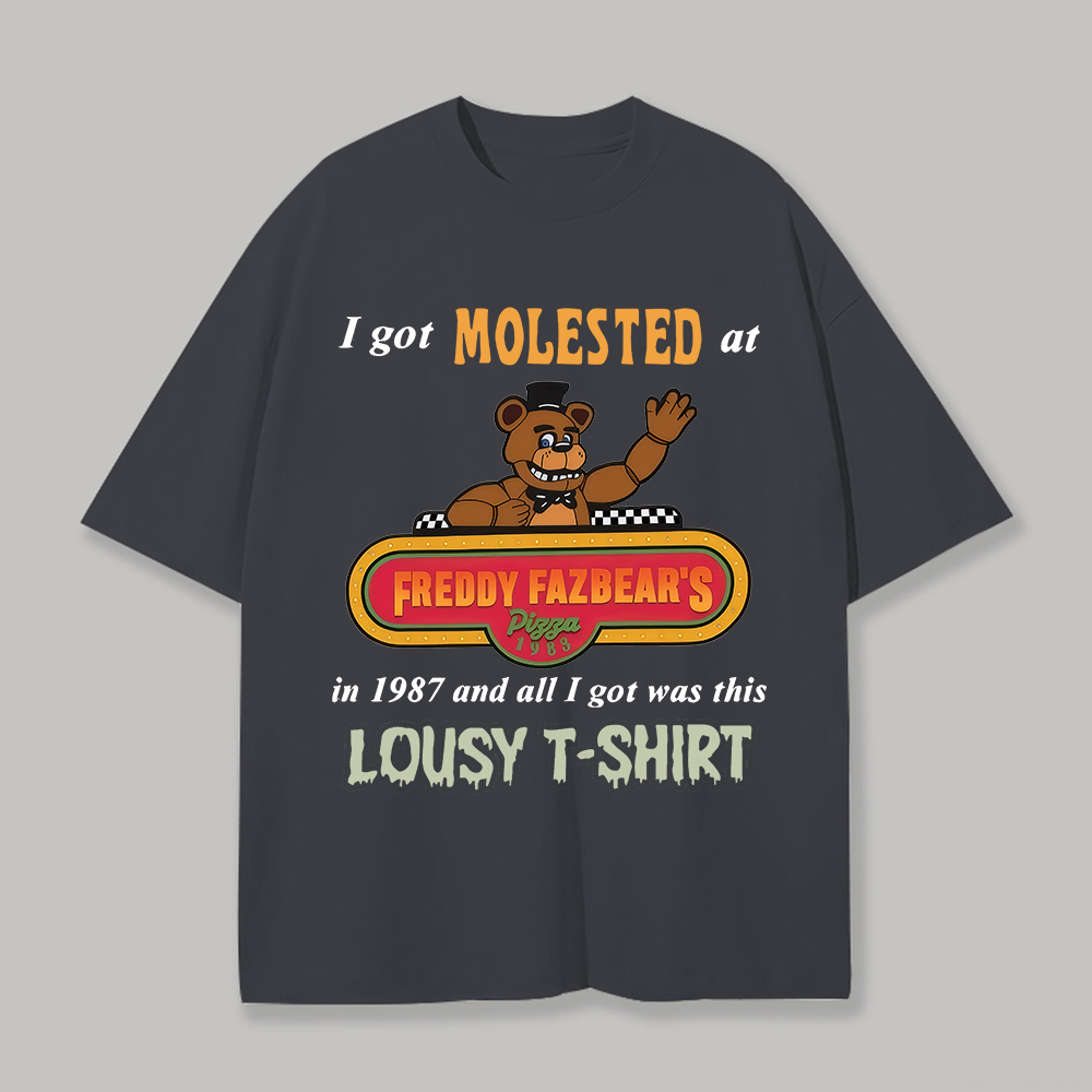 Five Nights at Freddy's Printed Unisex Oversized T-shirt Image - 8