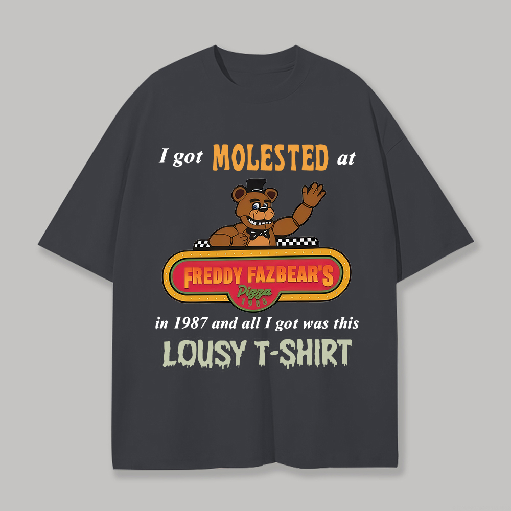 Five Nights at Freddy's Printed Unisex Oversized T-shirt Image - 8