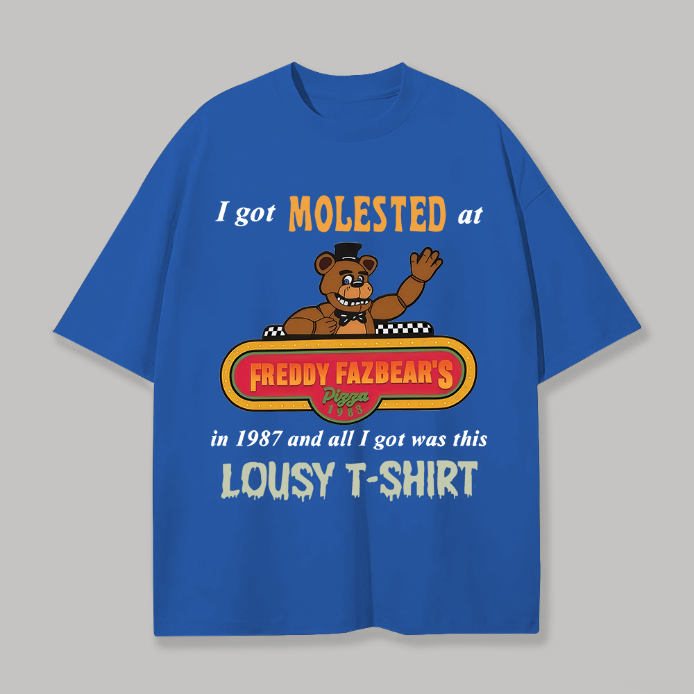 Five Nights at Freddy's Printed Unisex Oversized T-shirt Image - 11