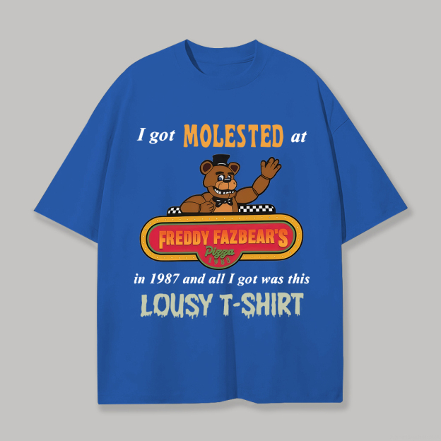 Five Nights at Freddy's Printed Unisex Oversized T-shirt Image - 11