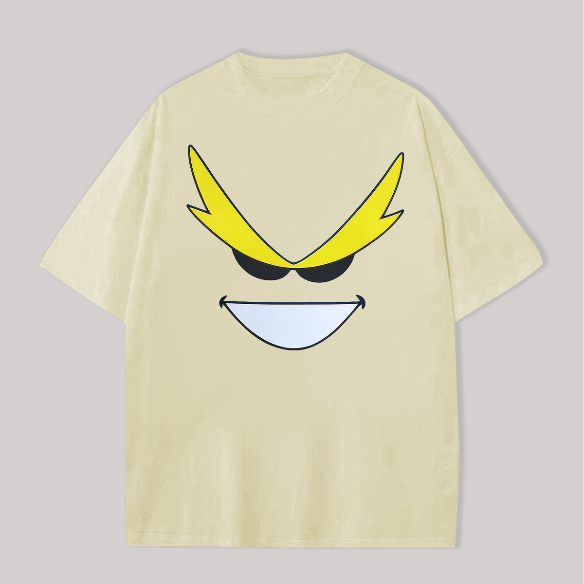 My Hero Academia All Might Printed Oversized Unisex T-shirts Image - 15