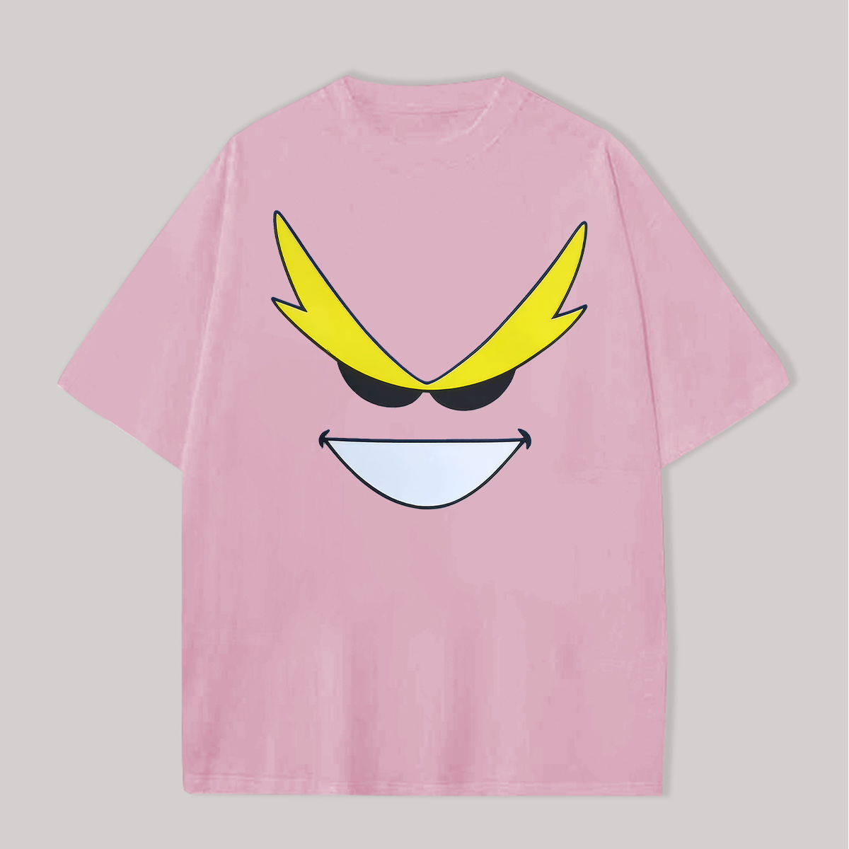 My Hero Academia All Might Printed Oversized Unisex T-shirts Image - 16