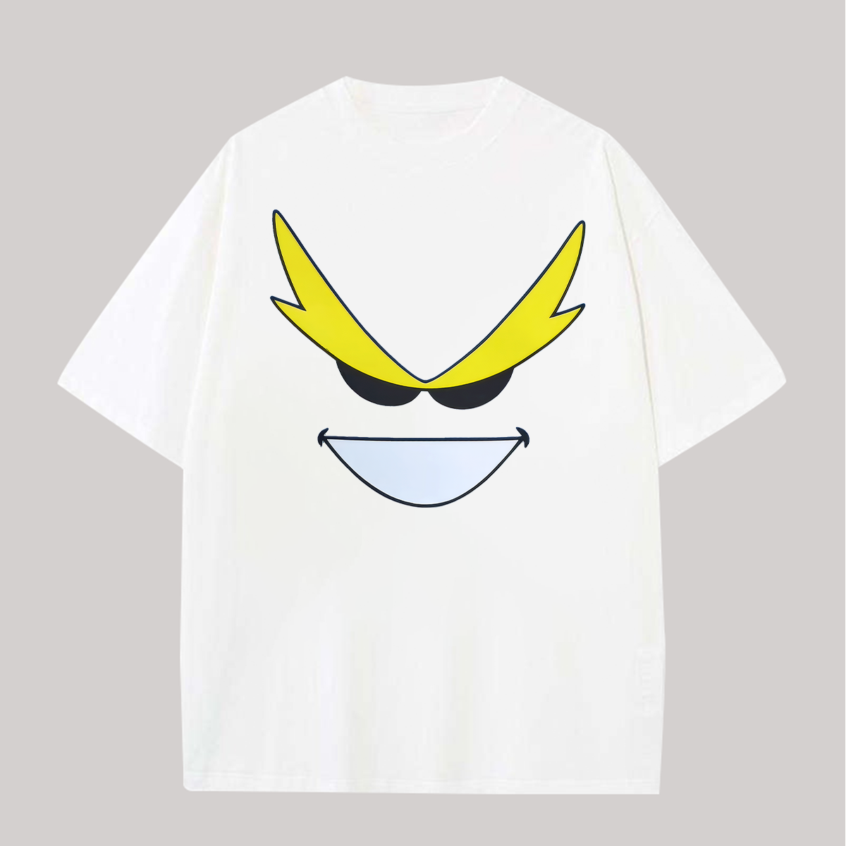 My Hero Academia All Might Printed Oversized Unisex T-shirts Image - 3