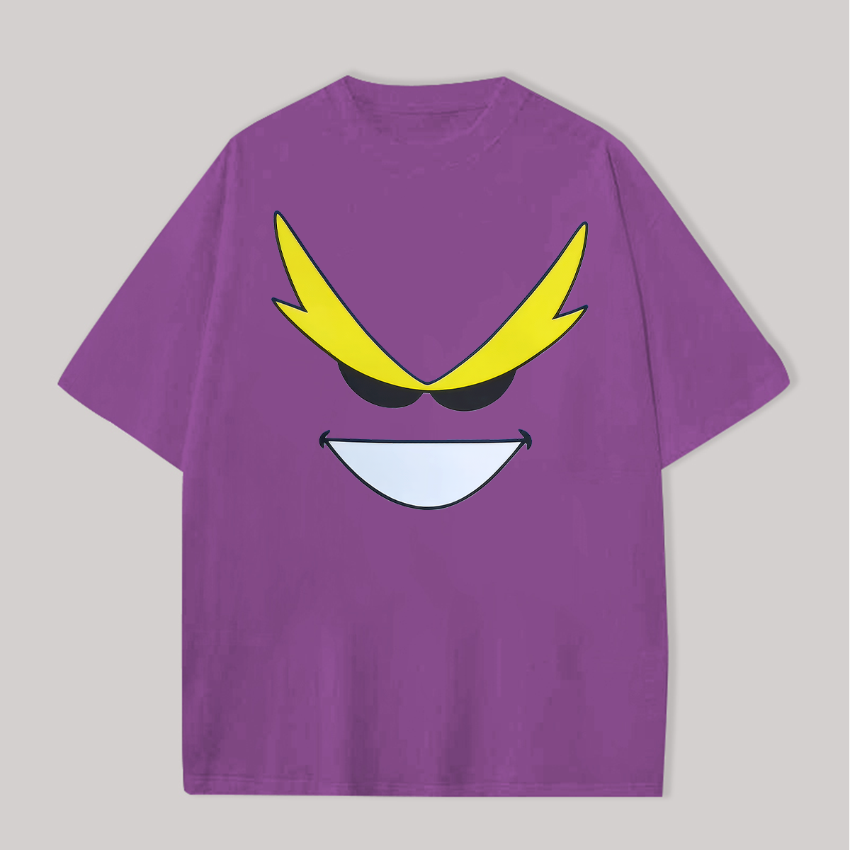 My Hero Academia All Might Printed Oversized Unisex T-shirts Image - 11