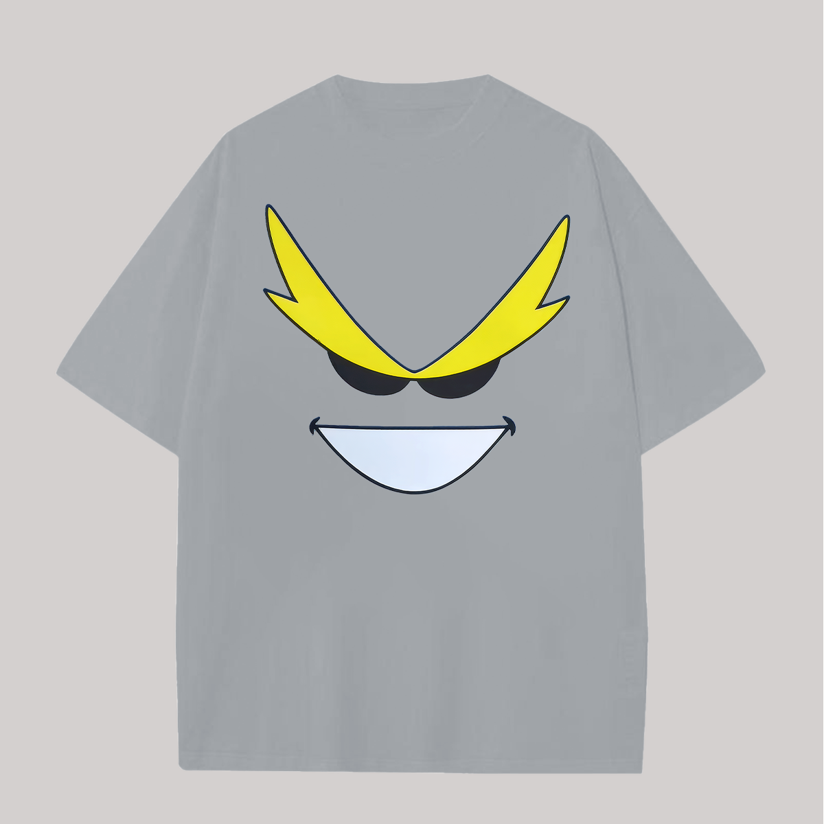 My Hero Academia All Might Printed Oversized Unisex T-shirts Image - 5