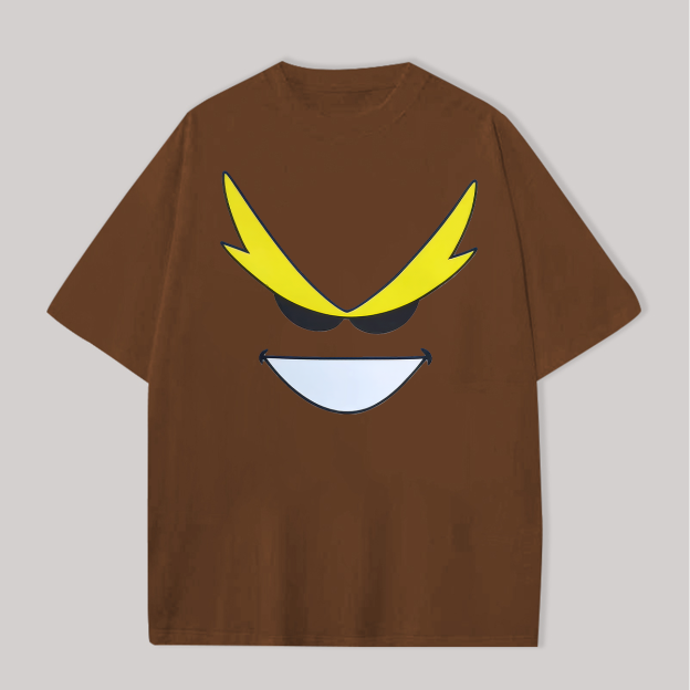 My Hero Academia All Might Printed Oversized Unisex T-shirts Image - 9