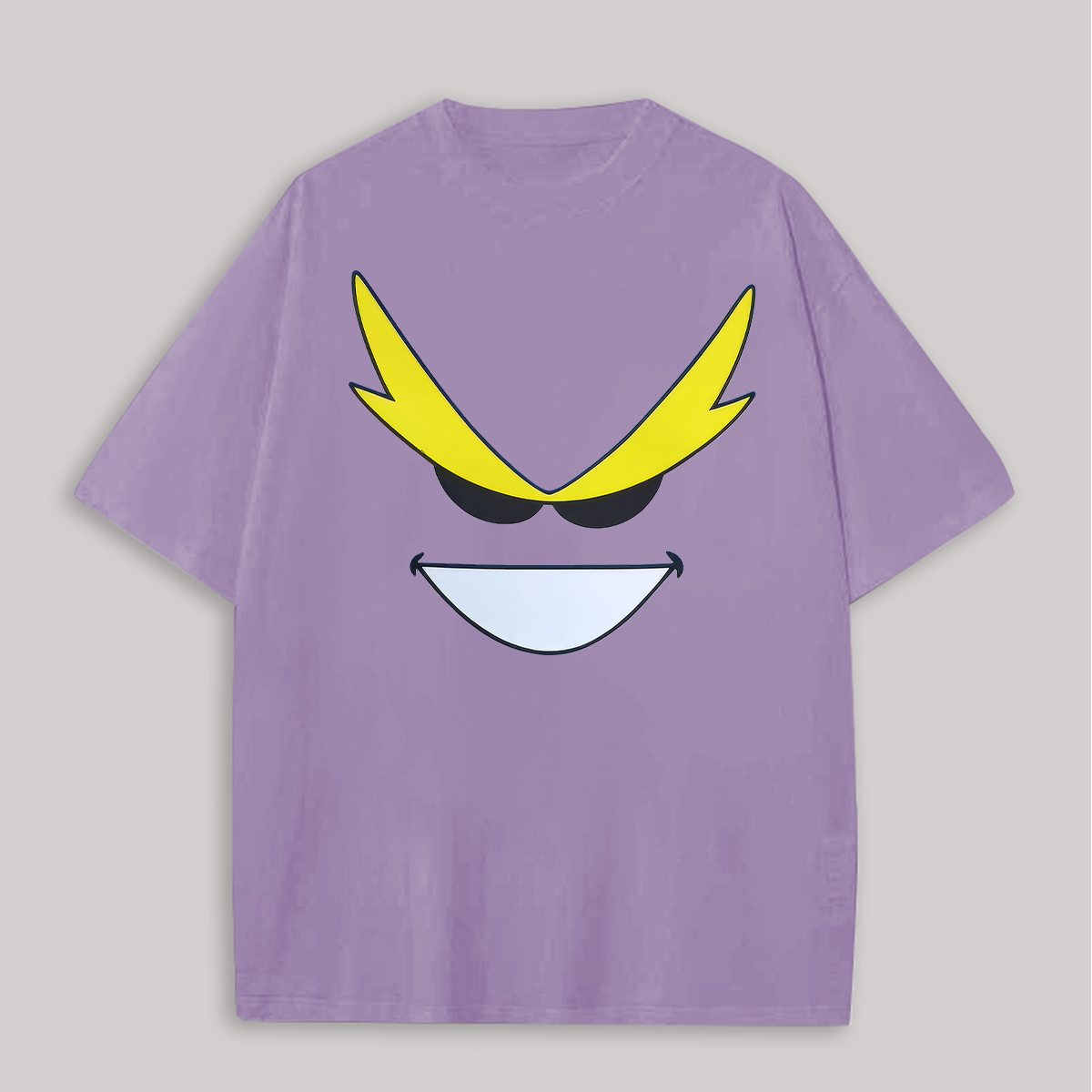 My Hero Academia All Might Printed Oversized Unisex T-shirts Image - 12