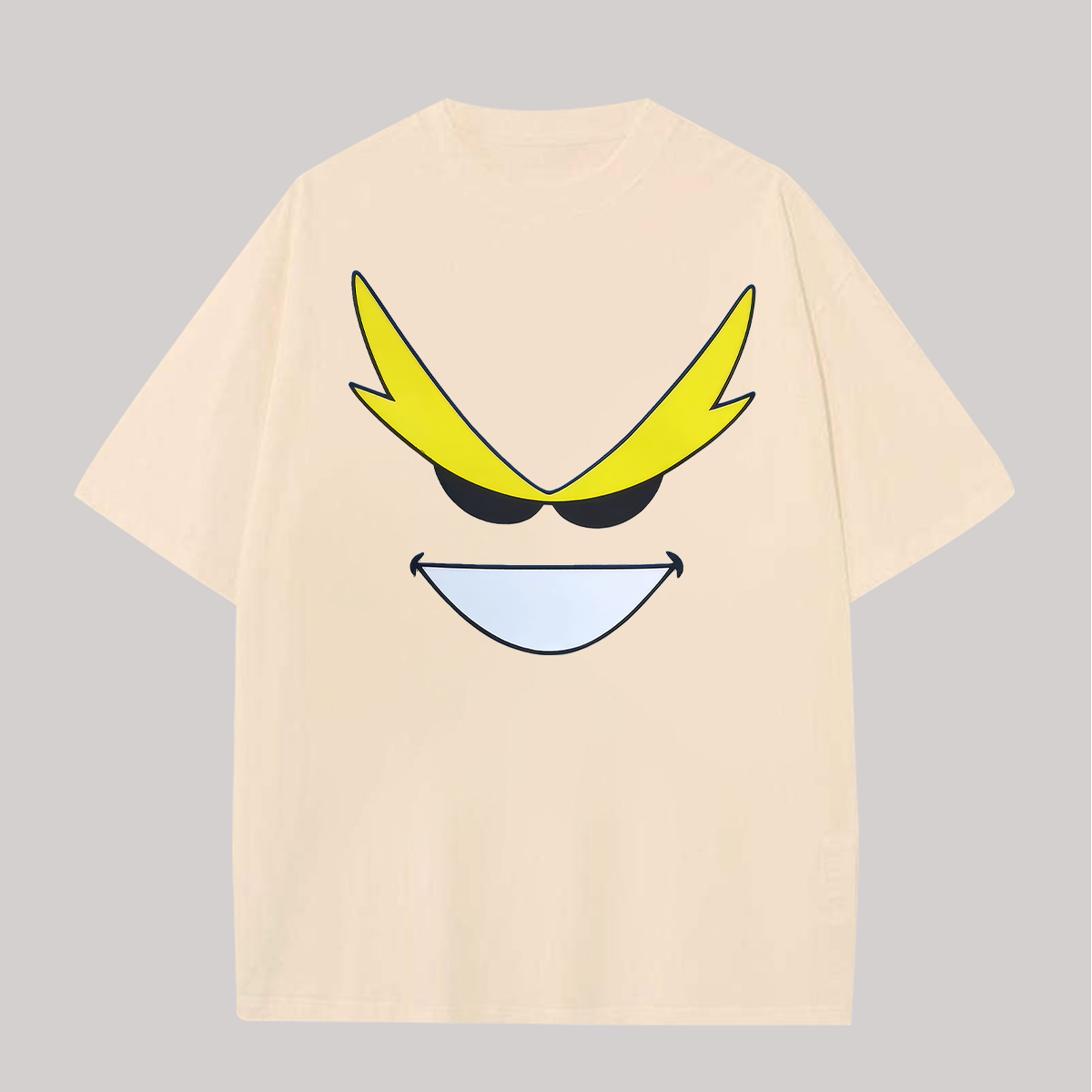 My Hero Academia All Might Printed Oversized Unisex T-shirts Image - 13