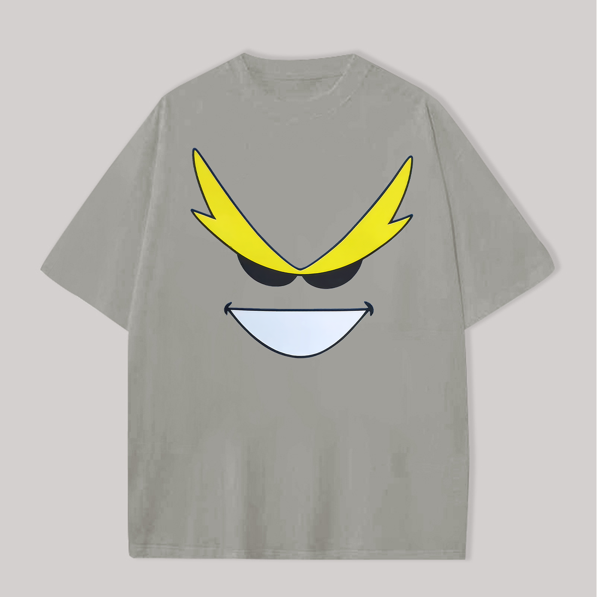 My Hero Academia All Might Printed Oversized Unisex T-shirts Image - 14