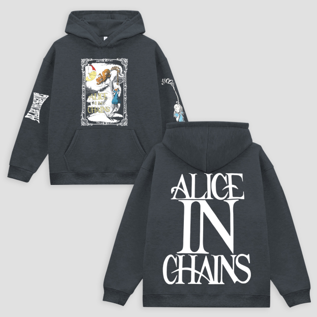 Alice In Chains Printed Fleece-lined Unisex Hoodie Image - 4